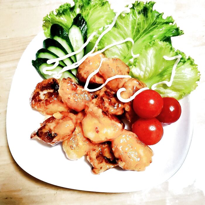 エビアレルギーさんも食べられるはんぺんのマヨチリ