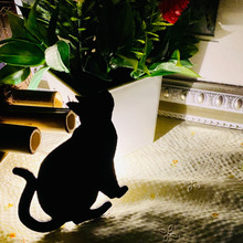 キュンとする!猫ちゃんのシルエットが可愛い