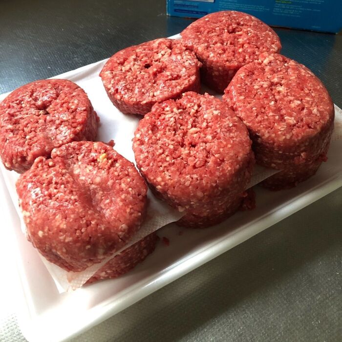 牛挽肉のブロック肉もやってみて!