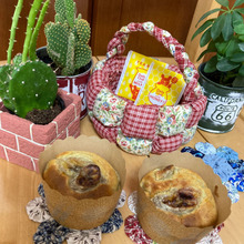 カントリーグッズ&100均グリーンでティータイム♪