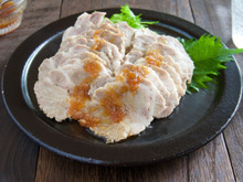 塩だけなのにしっとり!ゆで塩豚