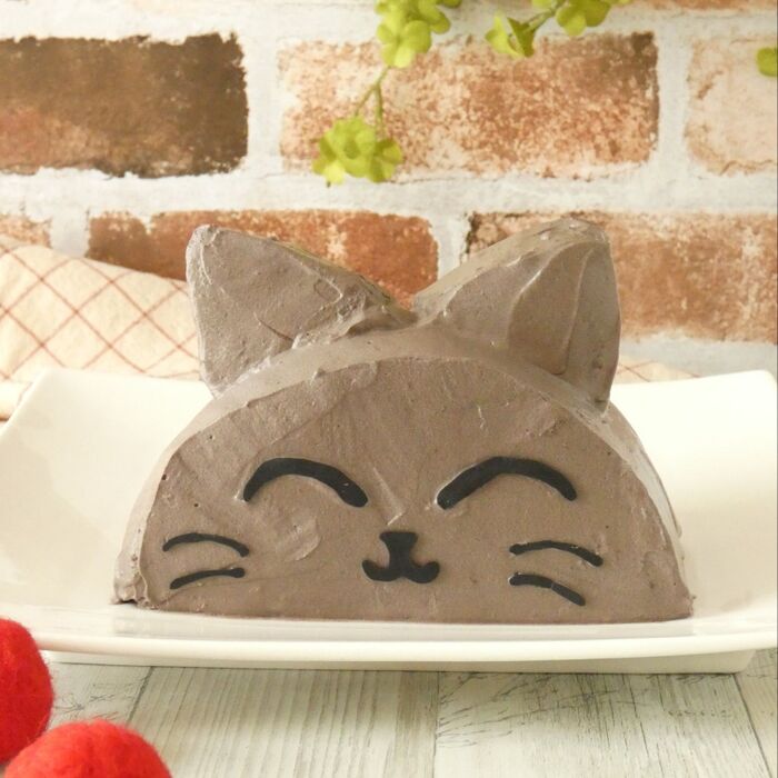 ネコのハーフケーキ