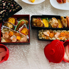 お弁当は何気ないメッセージだと思う!だから、彩り、季節感、味が移らない配慮が大切