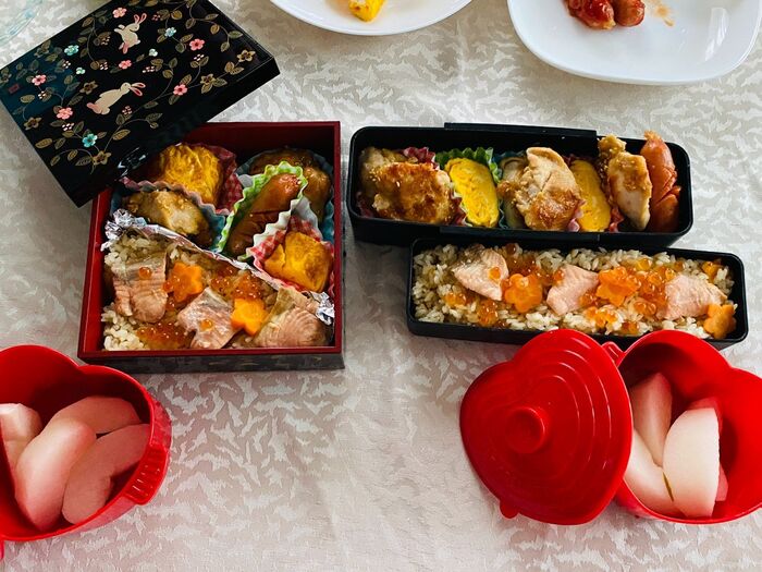 お弁当は何気ないメッセージだと思う!だから、彩り、季節感、味が移らない配慮が大切