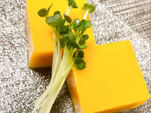 白だしで簡単!ほんのり甘い寒天かぼちゃ豆腐