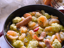 アンチョビ不要!エビとカリフラワーのダシージョ