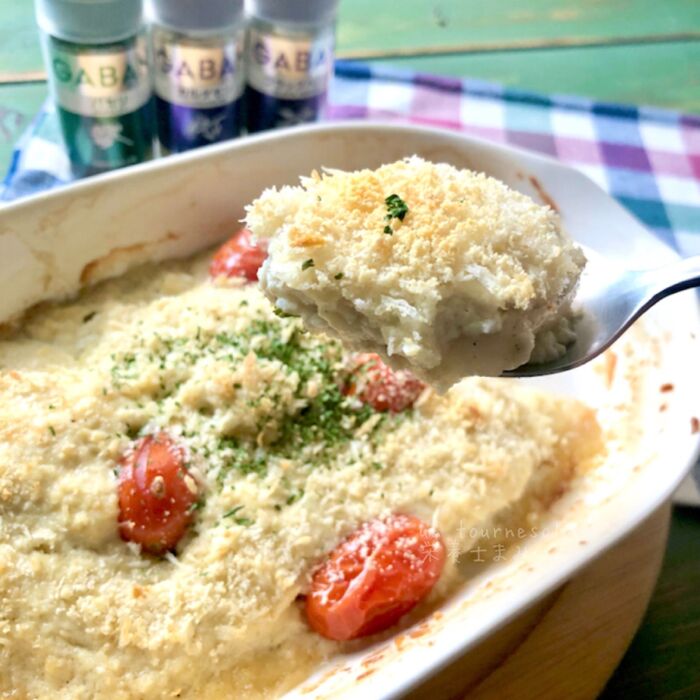 ☆GABANパセリをふると彩りがきれいになりますよ♡