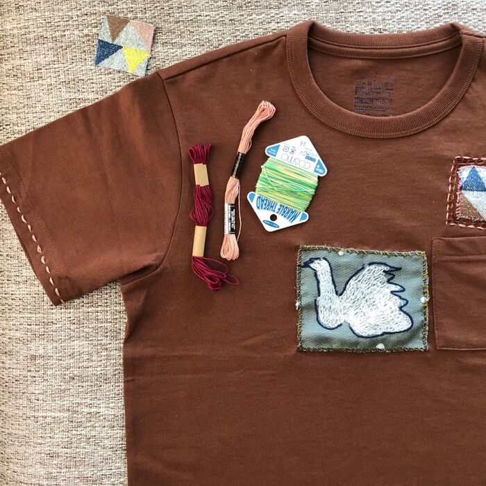 【無印良品】300円Tシャツ!簡単リメイクが楽しい♪