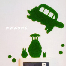 【簡単】モスシートでウォールステッカー☆となりのトトロ