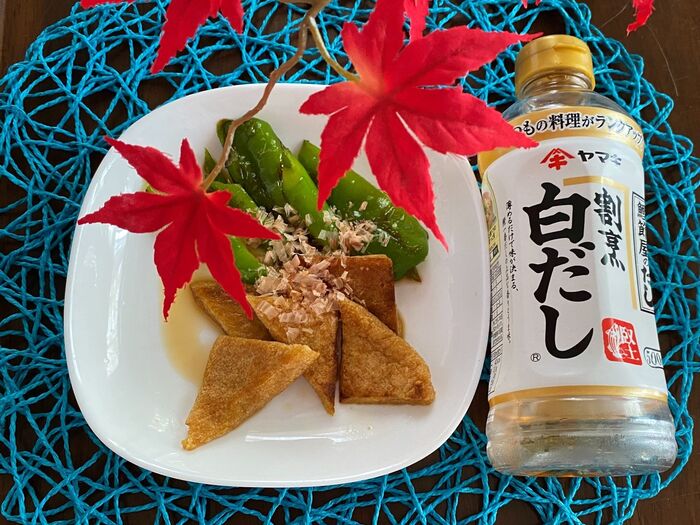 甘南蛮万願寺とうがらしの煮浸し