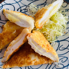 はんぺんのチーズサンドフライ