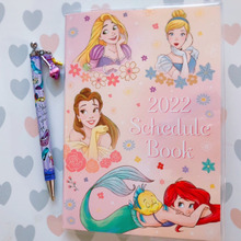 10月始まりダイソーのスケジュール帳♡ディズニープリンセスに決めました♡