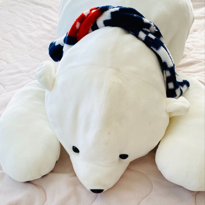 しょんぼりな白くまさんをふっくら白くまさんへ(*´∀`)♪