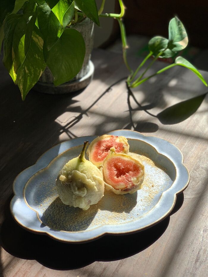 いちじくの天ぷら