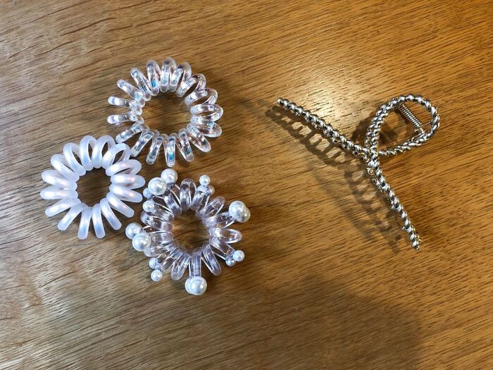 【スリコ】今っぽいデザインのヘアアクセをプチプラで♪