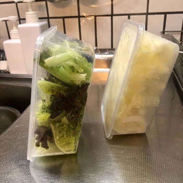 楽チン楽チン野菜の水切り!