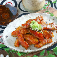 ご飯がすすむ!カレー風味のカボチャの豚肉巻き