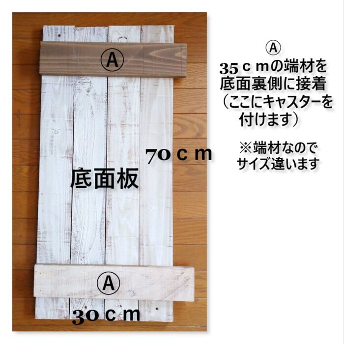 ①底面作り(画像は裏側です!)