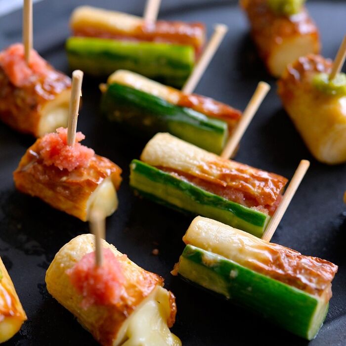 Aチーム ちくわときゅうりのうめんたい