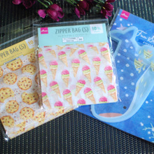 【DAISOにて】やっぱりかわいくて便利♡ZIPPER BAG♪