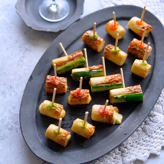 3種のおつまみちくわ