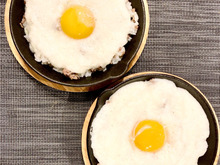 白だし活躍♪お月見とろろ焼きめし