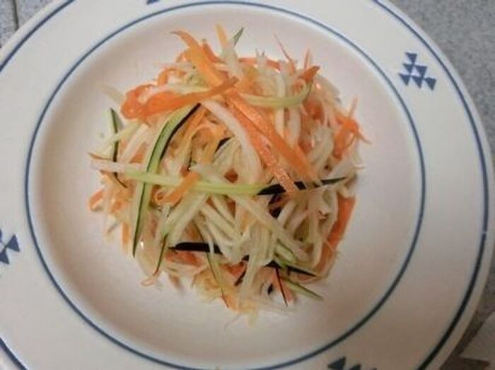 1.野菜を切ってレンチンする