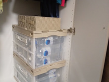 水のストック♪私はこのように収納しています♪