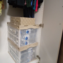 水のストック♪私はこのように収納しています♪