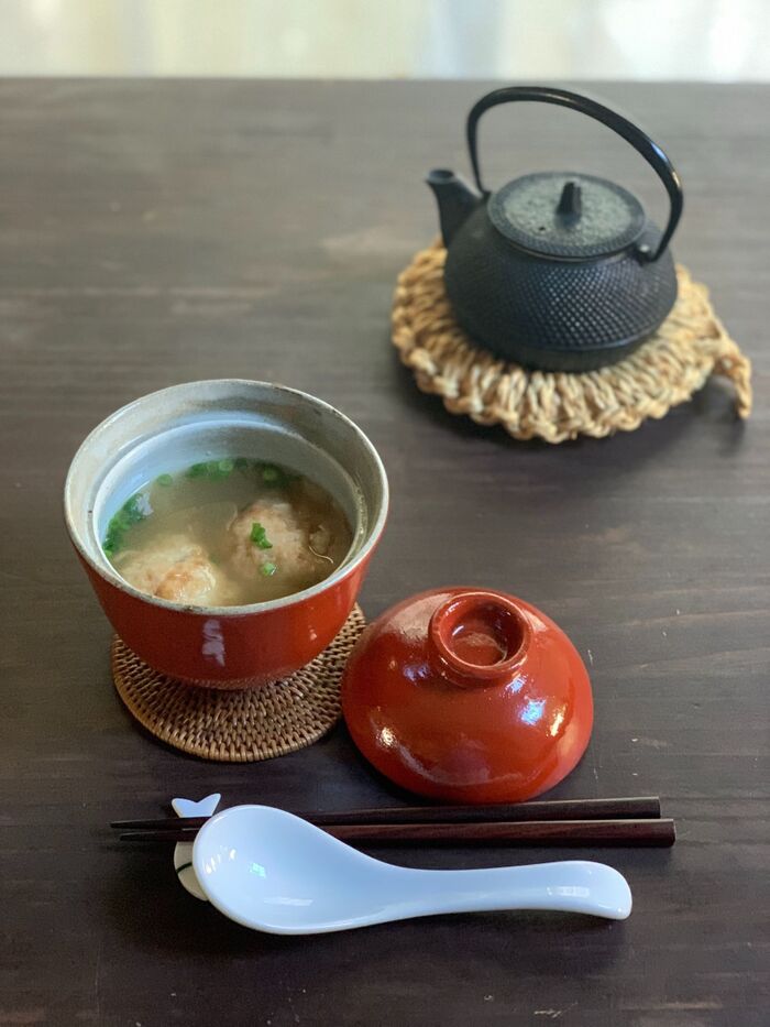 明石焼き風?スープたこ焼き