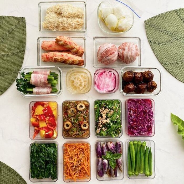 お弁当記録!ある週のお弁当のすき間埋めおかずと夫弁当5日間