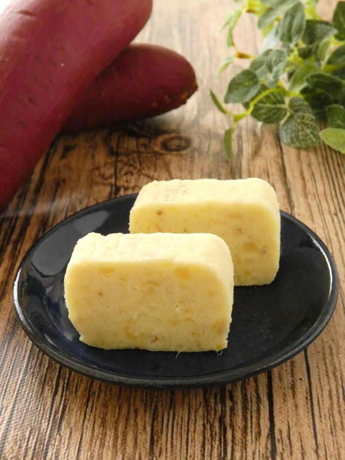 材料4つ★クリームチーズ芋ようかん