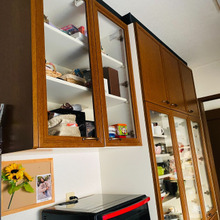 地震の強い食器棚に!食器棚ロックon!