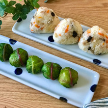 白だしだけ!きのことハムの炊き込みご飯
