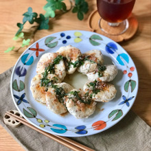 梅とかつお節のふわふわつくね