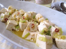 ワインのお供にも♪ 豆腐のペペロンチーノ