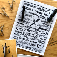 使用済み保存袋をタペストリーで隠して乾かす術(^^)