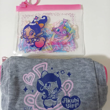 世代を超えて愛されるあくびちゃん!ポーチとポーチ付きヘアゴム