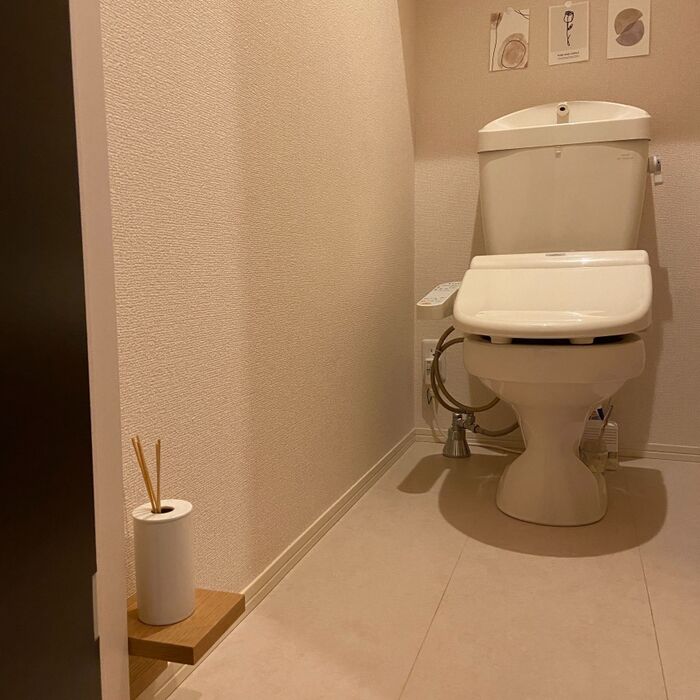 ドアを開けたところ