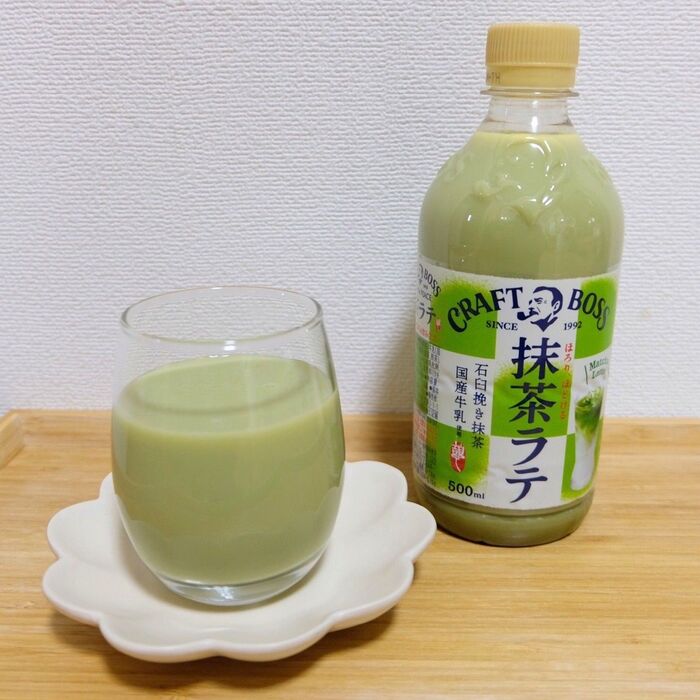 抹茶好きにもオススメ！クラフトボスの抹茶ラテ♡