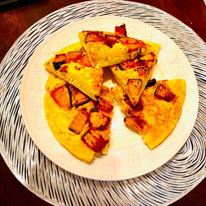 フライパン1つで!パンプキンケーキ