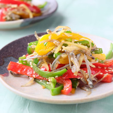 【くらし薬膳】お弁当にも◎お腹を温め胃腸ケア☆ピーマンとじゃこの副菜~胃腸ケアの薬膳