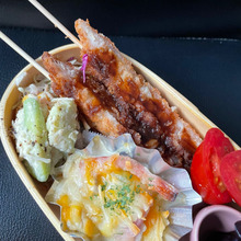 竹串に刺す!スティック豚カツ弁当