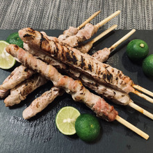 旨みじゅわ〜!白だし豚バラのくるくる焼き