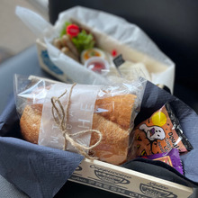 100円ショップの木箱でデリ風ランチボックス