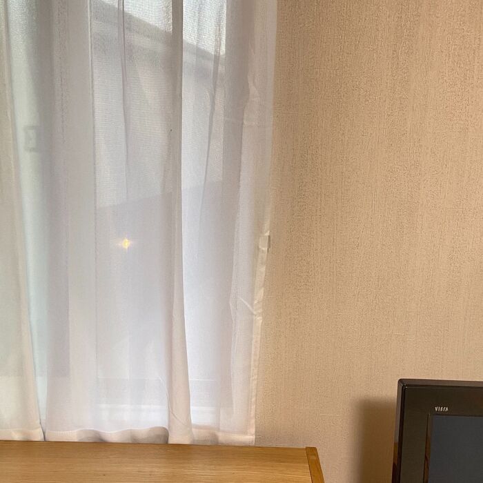 【百均】カーテンの隙間からのチラ見え解消!