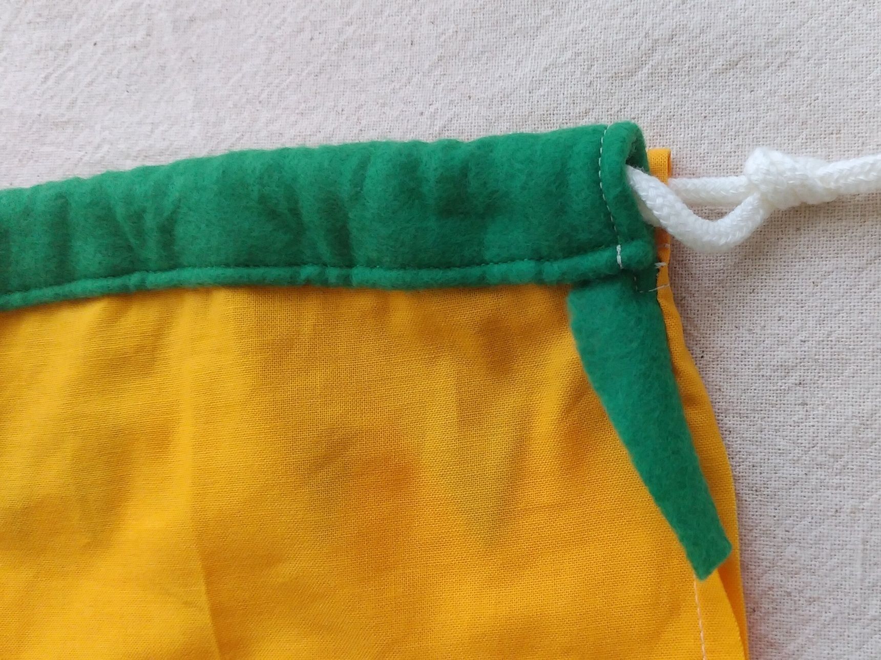 みかん巾着の作り方