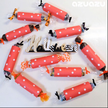 【ハロウィン】トイレットペーパー芯で簡単ラッピング
