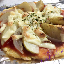 パン粉 de ピザ☆