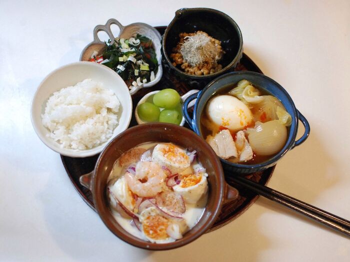 この日の夜ご飯